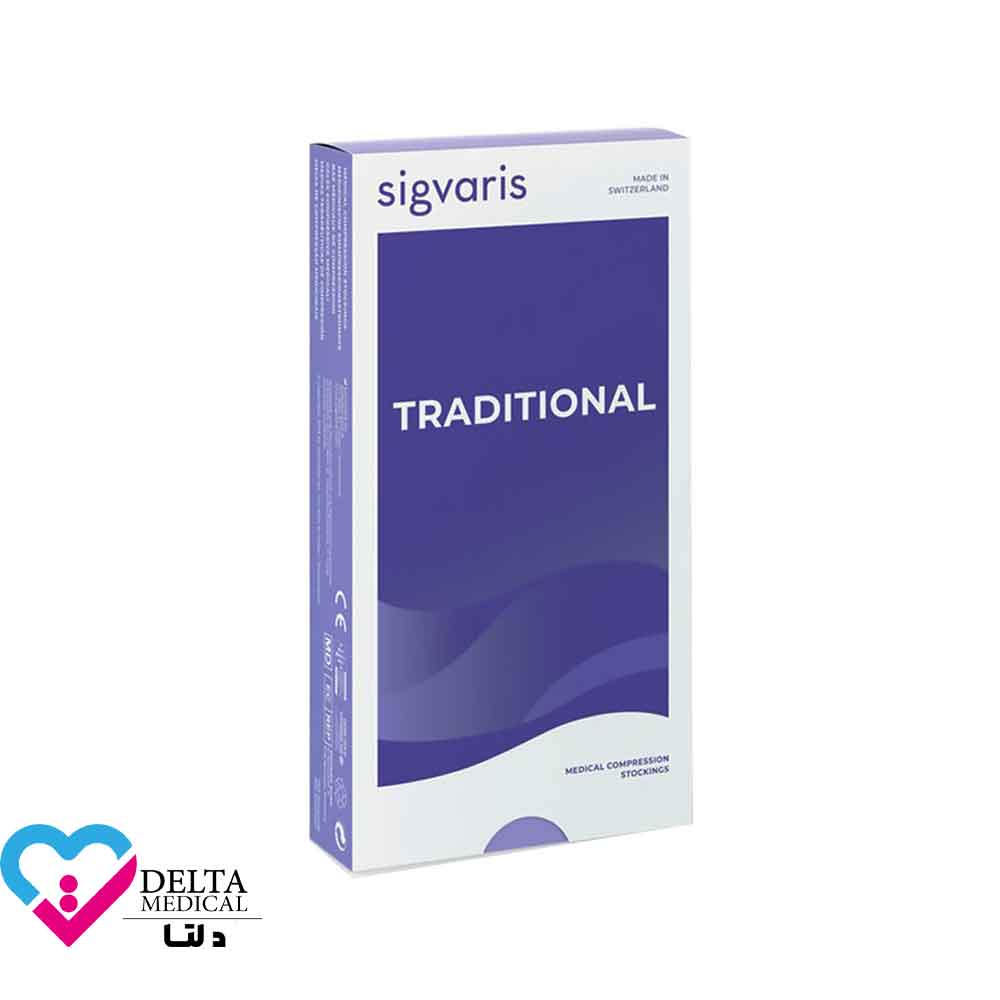 جوراب سیگواریس زیر زانو مدل 503 (AD) - medium, long