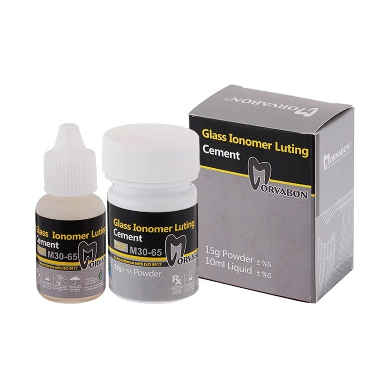 سمان لوتینگ گلاس یونومر مروابن - morvabon Glass Ionomer Luting