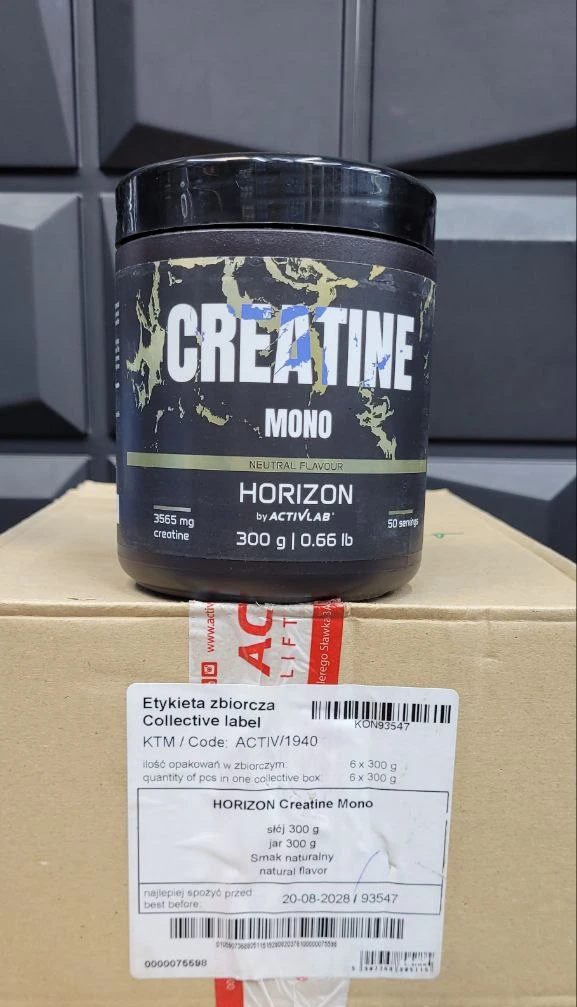 کراتین مونو اکتیولب هوریزان 300 گرم(اورجینال) Activlab Mono Horizon Creatine