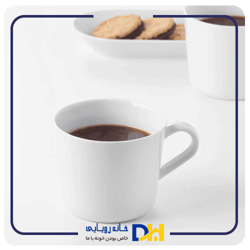 فنجان چینی سفید بزرگ ایکیا IKEA 365+