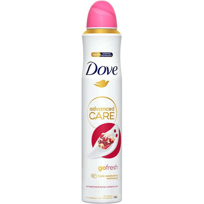 اسپری ضد تعریق انار و به لیموی داو Dove Go Fresh حجم 250 میل