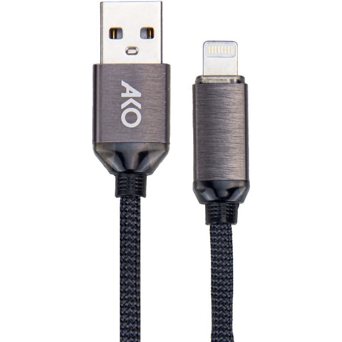 کابل تبدیل USB به Lightning فست شارژ AKO مدل AC-66