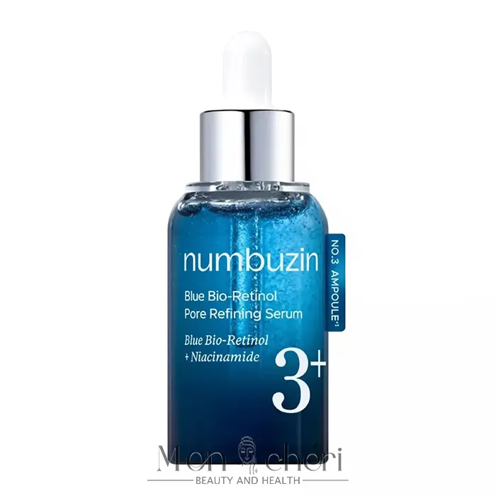 سرم کوچک‌کننده منافذ رتینول آبی نامبوزین شماره ۳ | No.3 Blue Bio-Retinol Pore Refining Serum