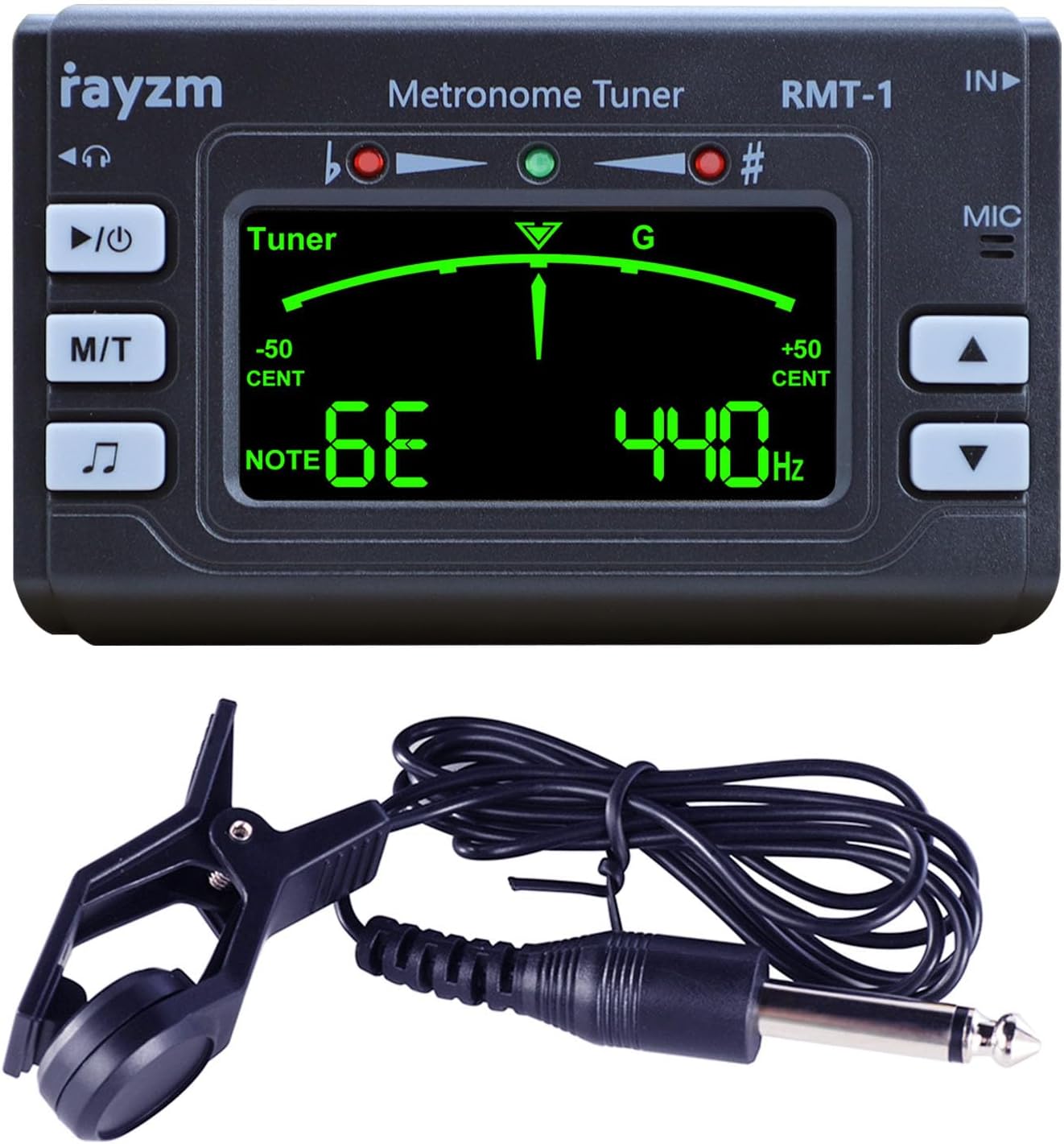 تیونر مترونوم Rayzm (مترو-تیونر) جک 3.5 میلیمتری