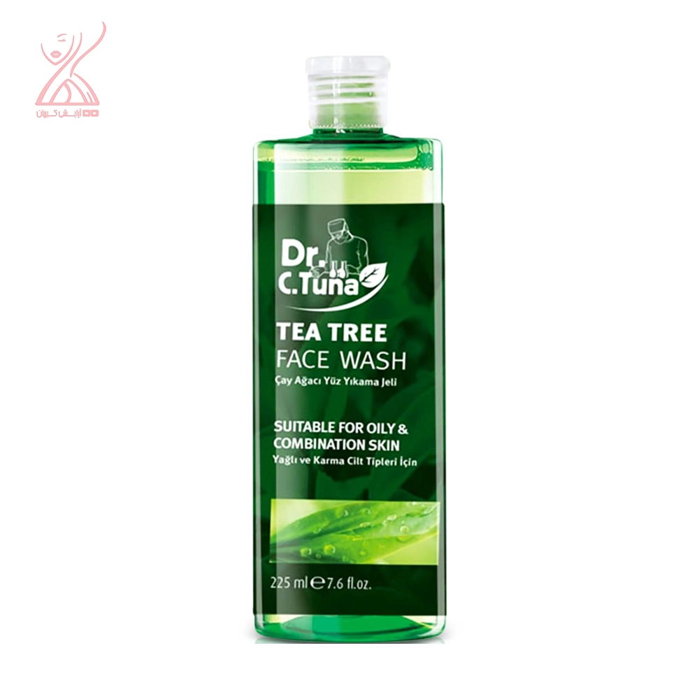 ژل شستشوی صورت تی تری دکتر سی تونا فارماسی Dr. C.Tuna Tea Tree