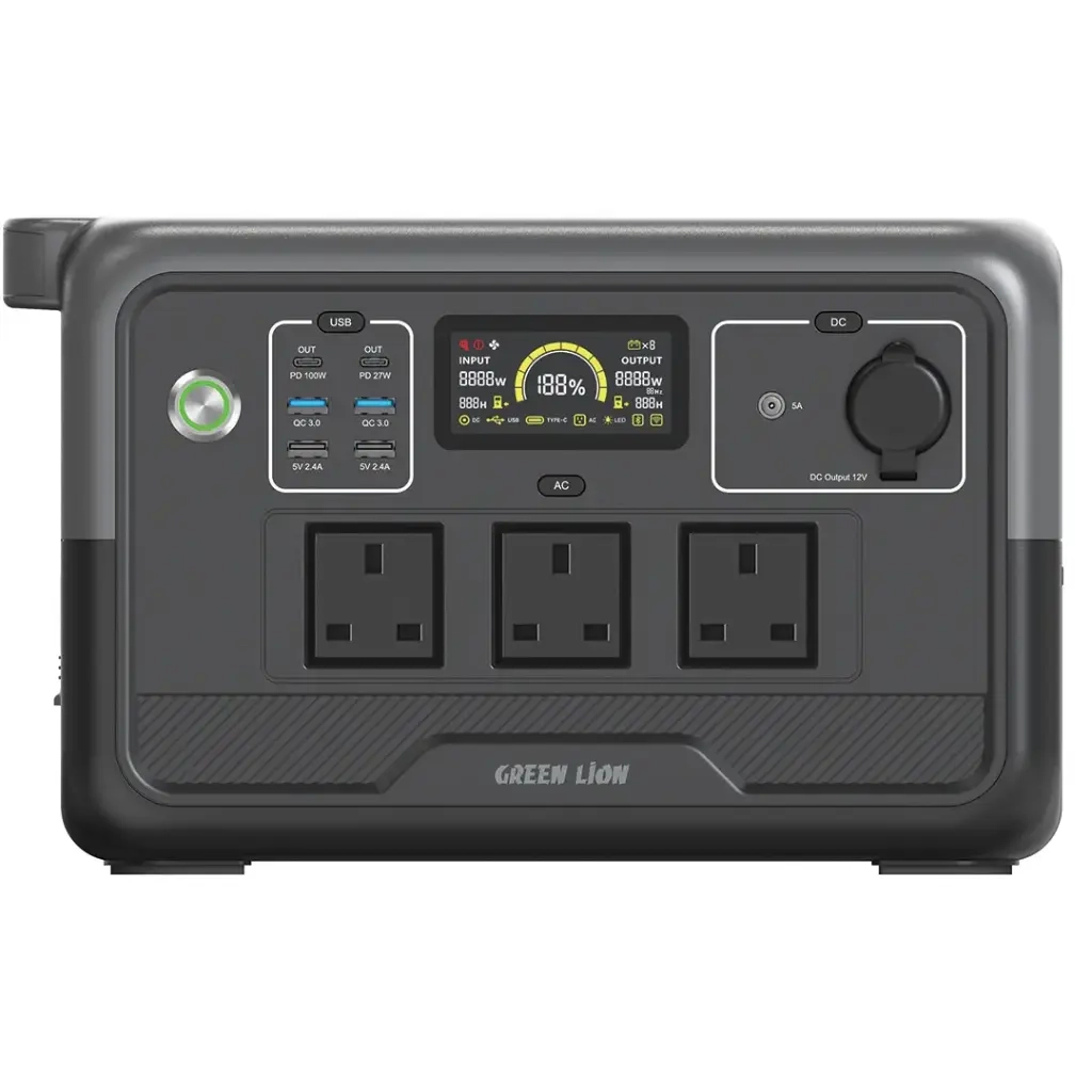 پاور استیشن گرین لاین مدل PGX800 Power Station with 768Wh & 30000mAh LiFePO4 Battery
