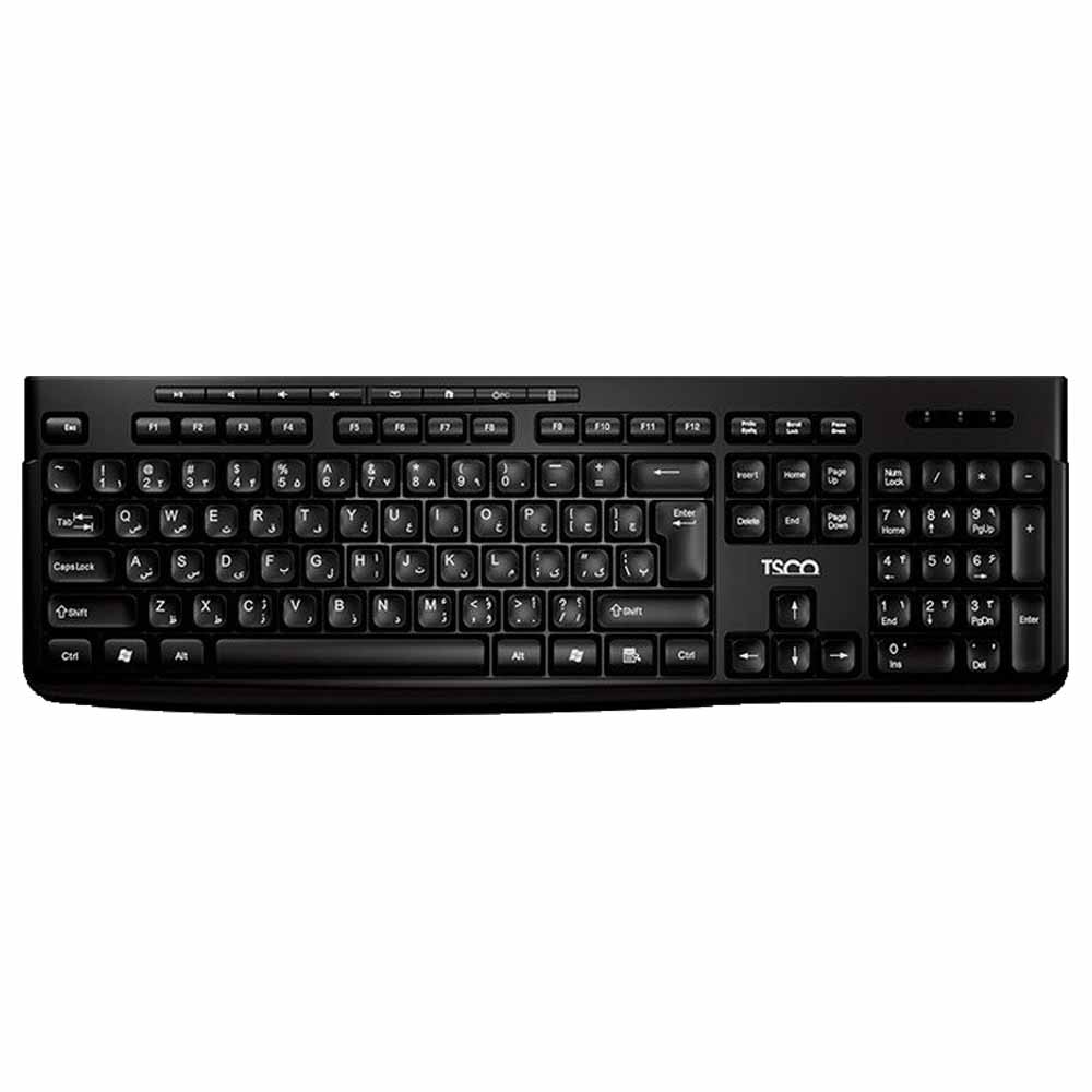 کیبورد بی‌سیم تسکو مدل TK 7007W