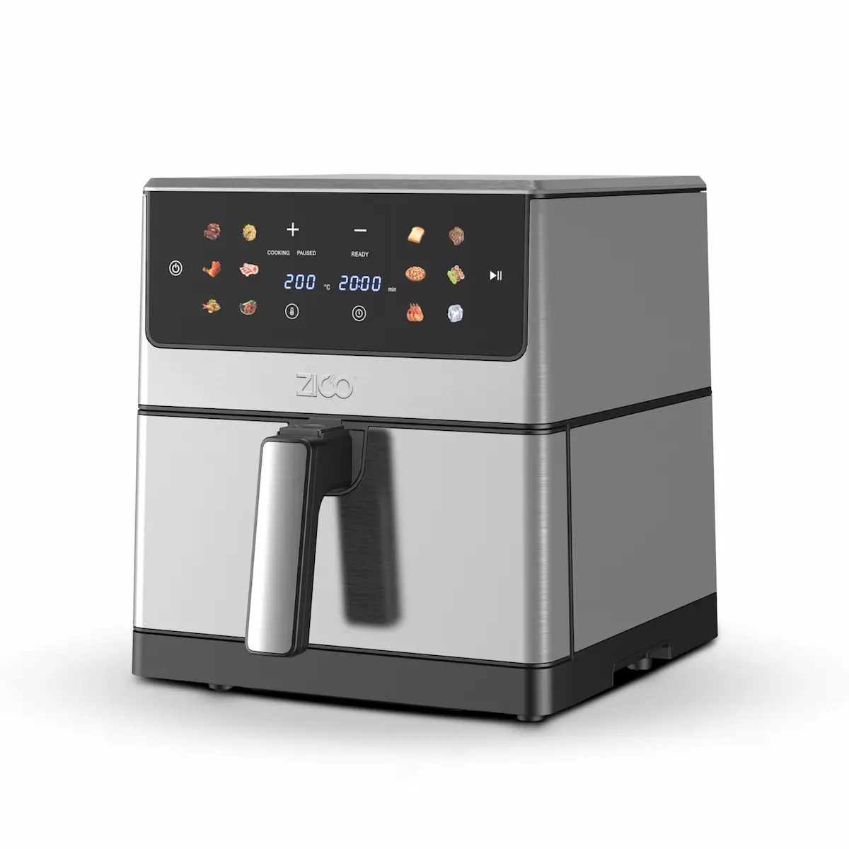 سرخ کن بدون روغن زیکو مدل ZC-9080 پخت سریع، رژیمی و ترد با توان 2000 وات