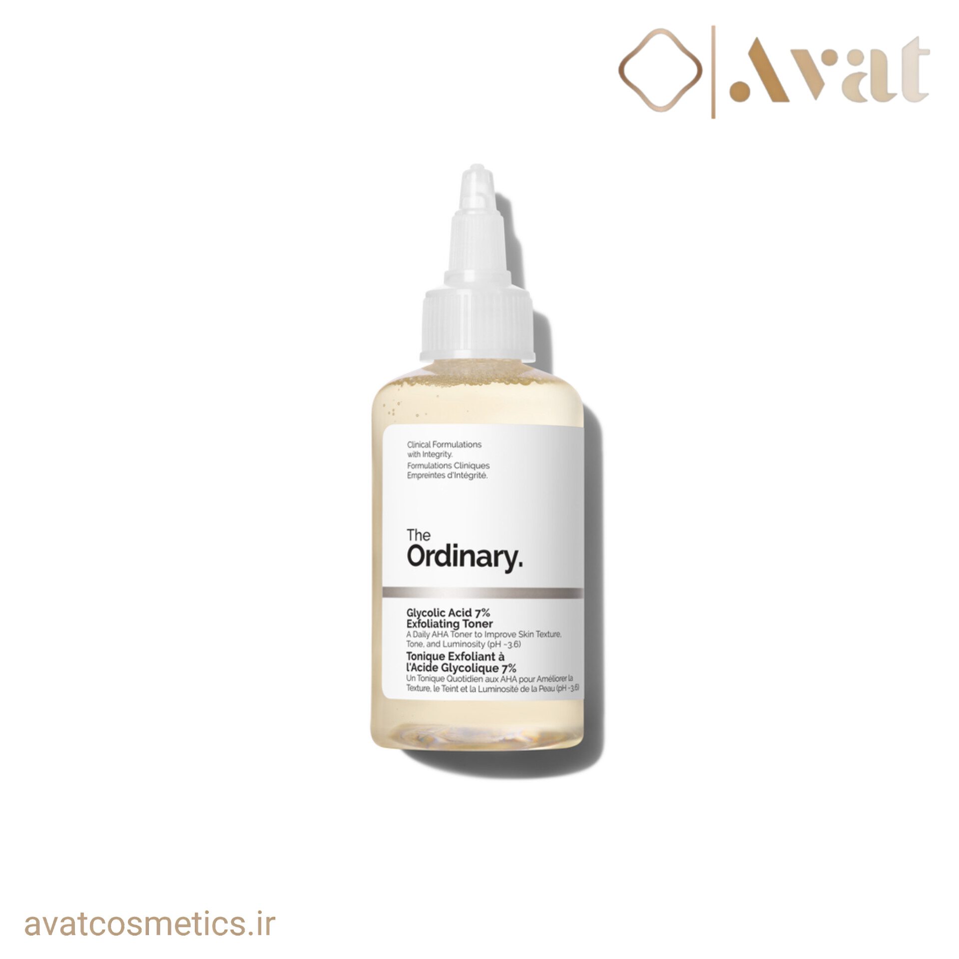 تونر گلیکولیک اسید اوردینری | The Ordinary Glycolic Acid 7% Exfoliating Toner