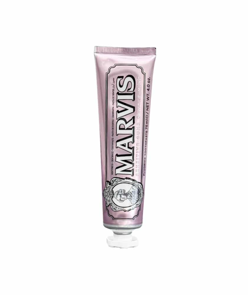 خمیر دندان لثه های حساس مارویس 75 میل MARVIS Sensitive gums gentle mint toothpaste