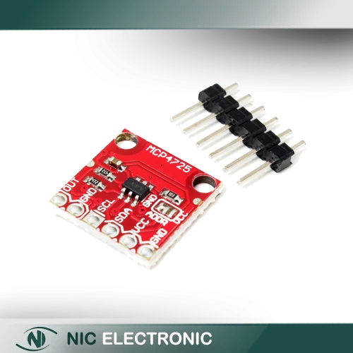 مبدل دیجیتال به آنالوگ 12 بیتی MCP4725