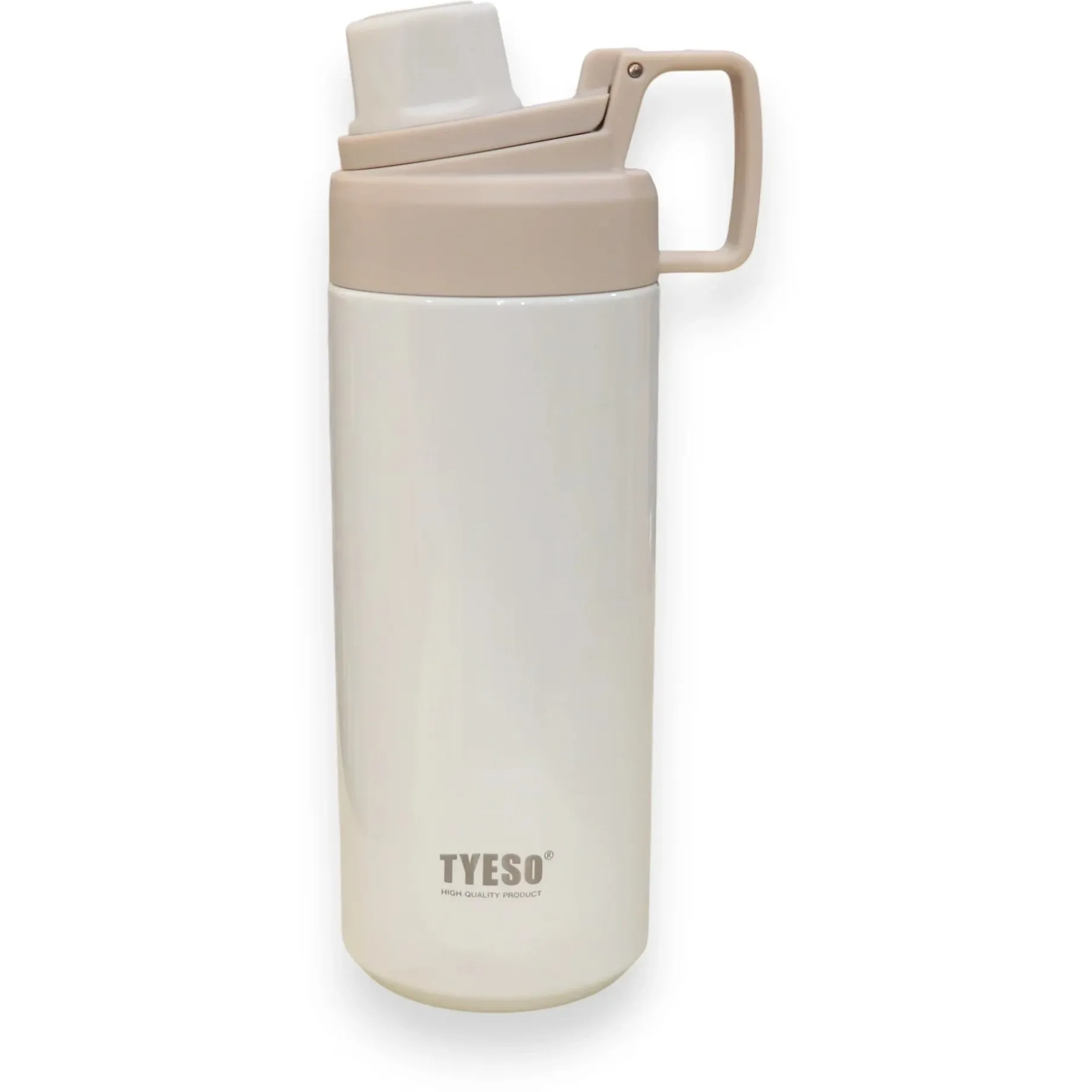تراول ماگ آسان نوش دسته دار 750 میل تایسو Tyeso رنگ کرم