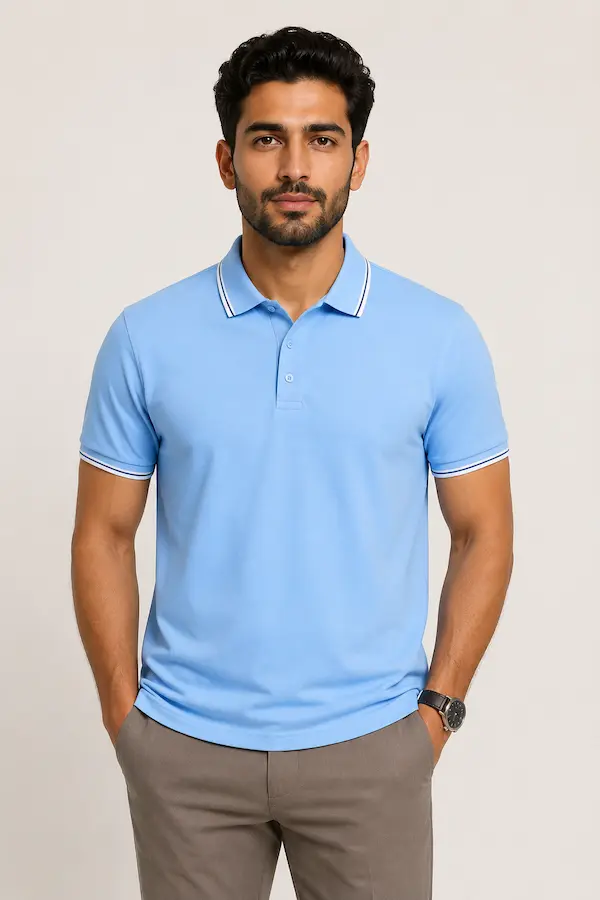 تیشرت مردانه Comfort Fit یقه پولو Fabrika