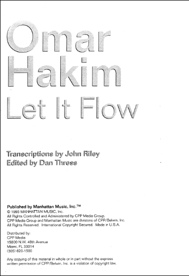 Omar Hakim - Let It Flow