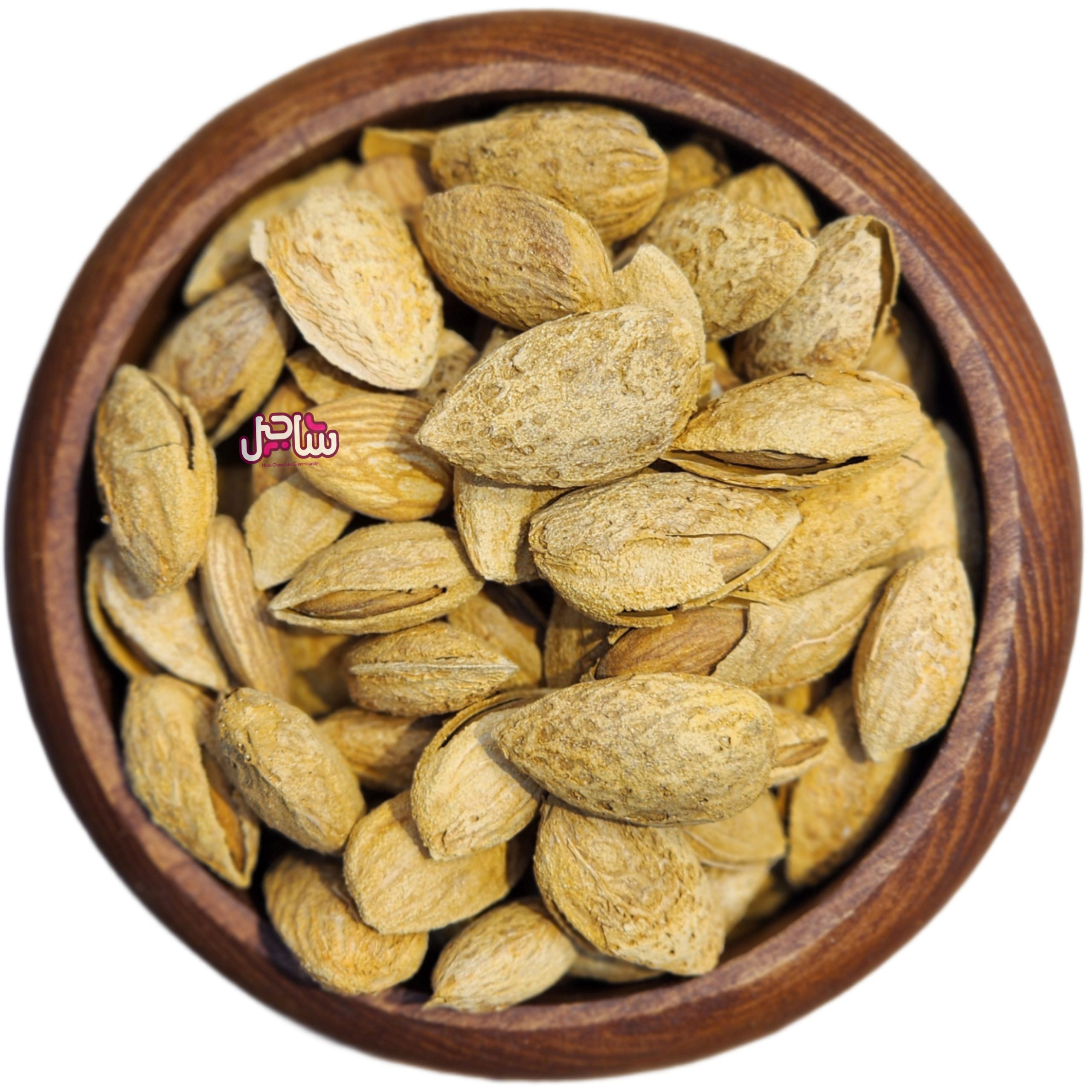بادام تک پوست خام (کاغذی)