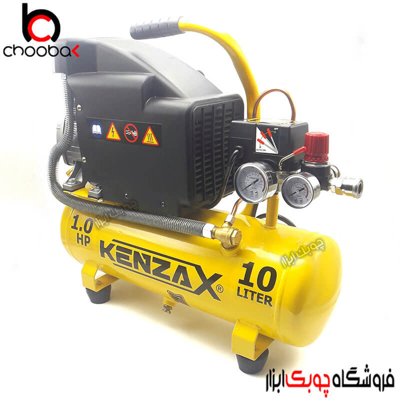 کمپرسور هوا 10 لیتری KENZAX مدل KAC-110