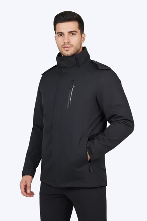 کاپشن اسپورت مشکی مردانه مدل Nexa Fit M