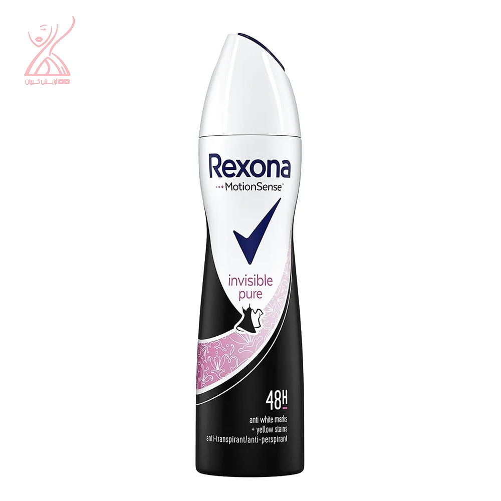 اسپری دئودورانت زنانه رکسونا Rexona Invisible Pure