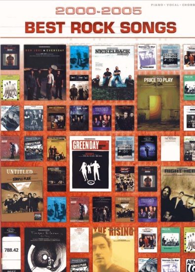 Best Rock Songs 2000-2005 (Songbook)