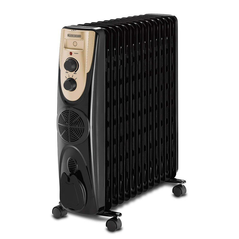 شوفاژ برقی بلک اند دکر مدل ORO13FD-B9 - مشکی