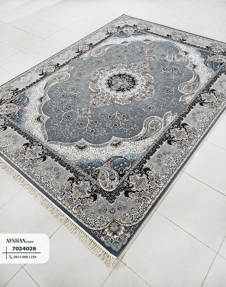 فرش 700 شانه آکرلیک طرح سوگند کد 7024028 آرزو