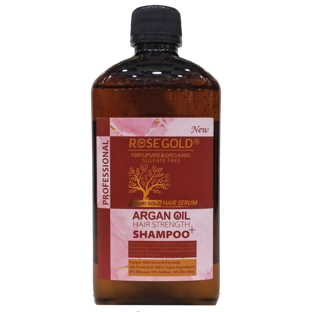 شامپو رزگلد مدل Argan Oil حجم 500 میلی لیتر