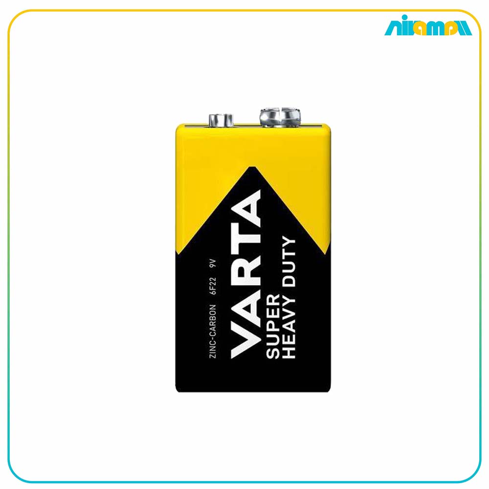 باتری کتابی وارتا heavy duty بسته 1 عددی