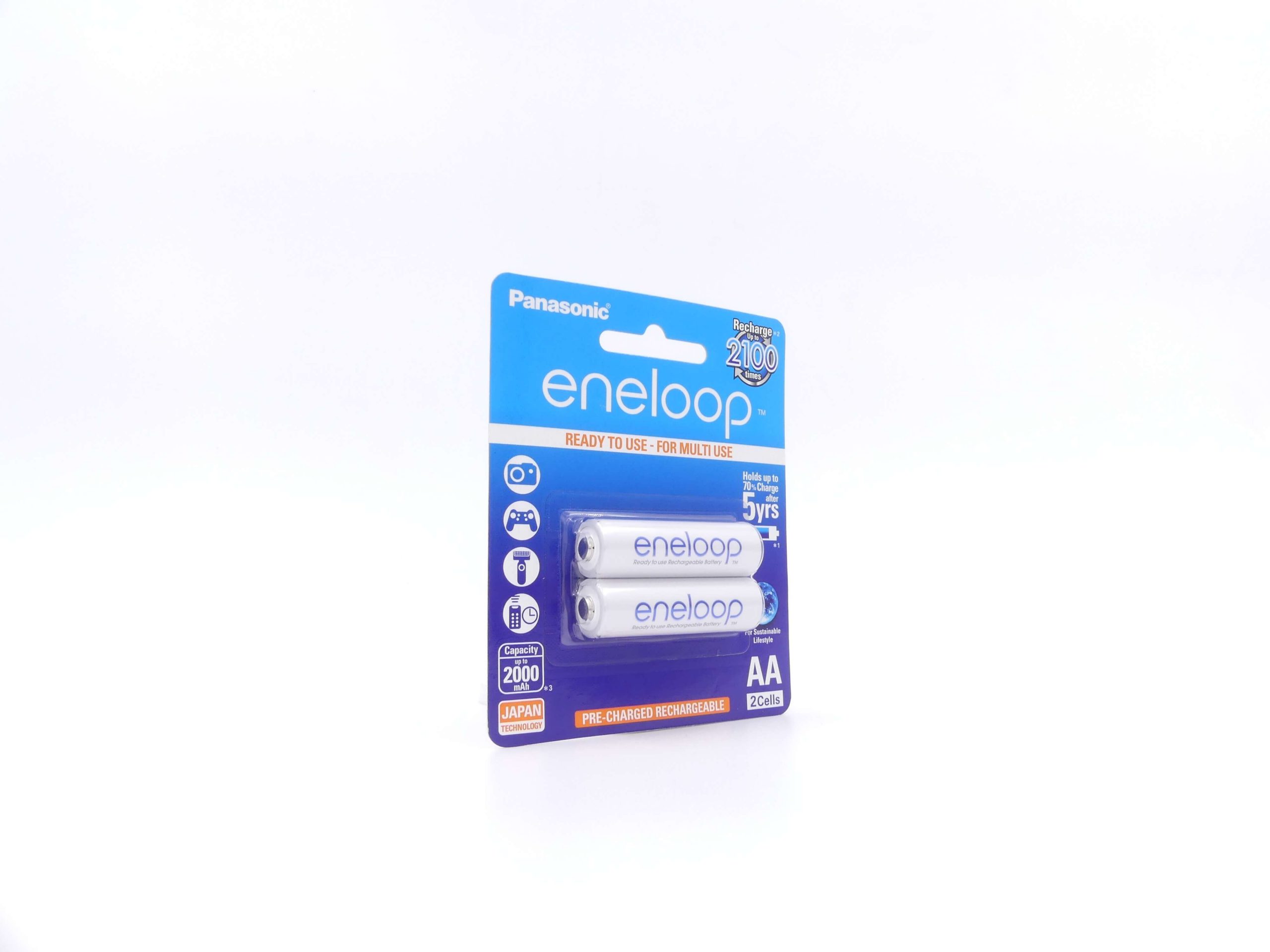 باتری قلم Eneloop BK-3MCCE/2BT - بلیستر پاناسونیک | آژند سرویس