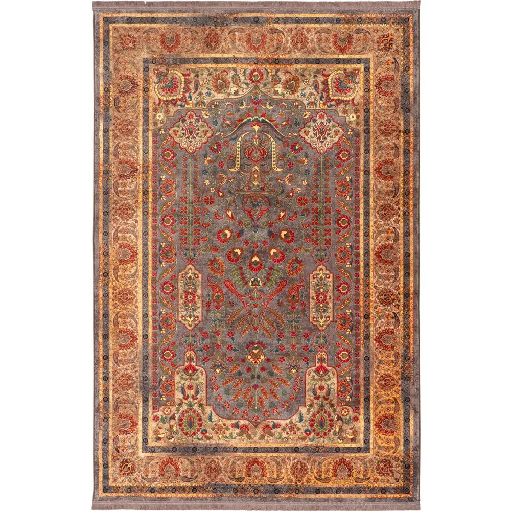 فرش محتشم طرح هلنا کد25NH0070 طوسی