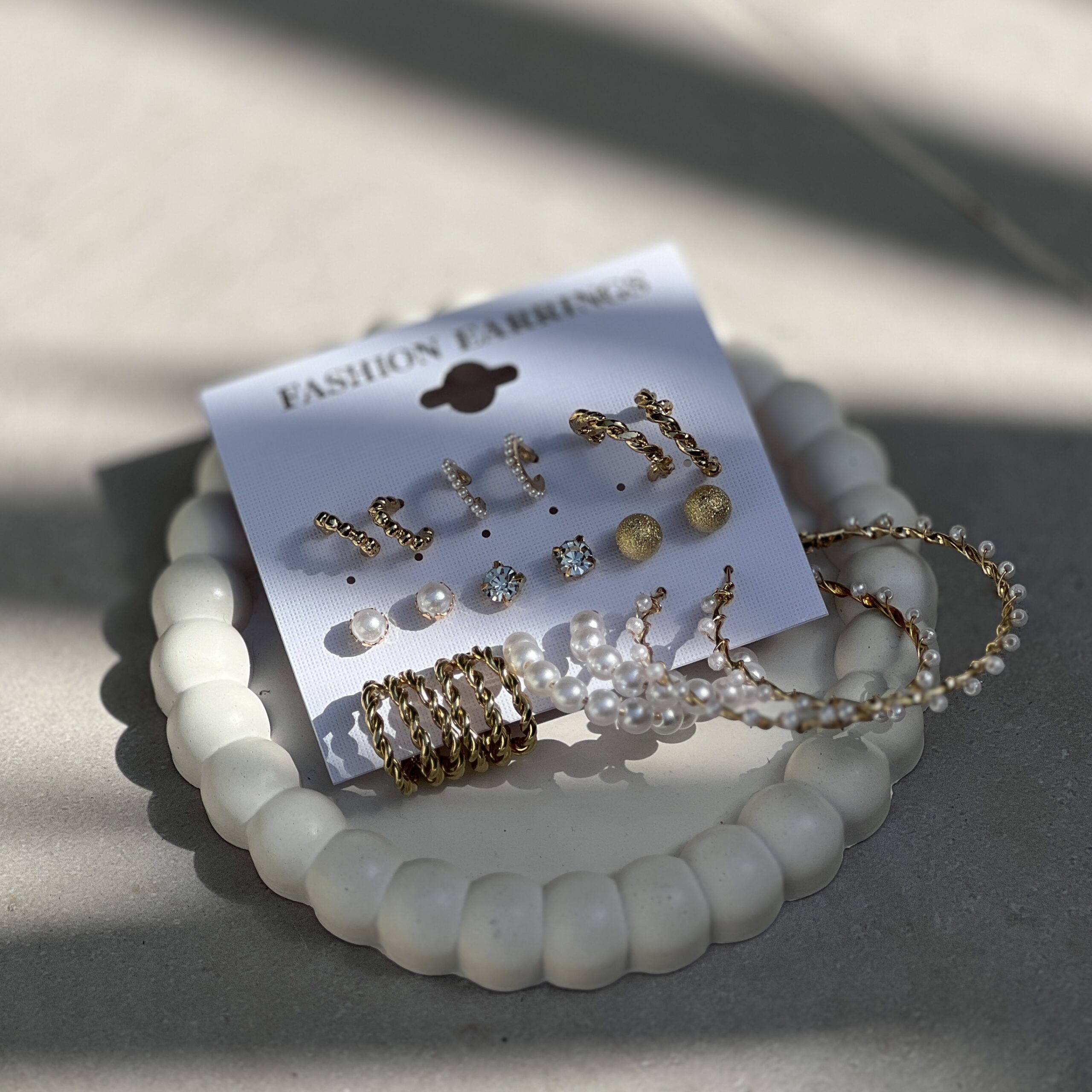 پک گوشواره مرواریدی