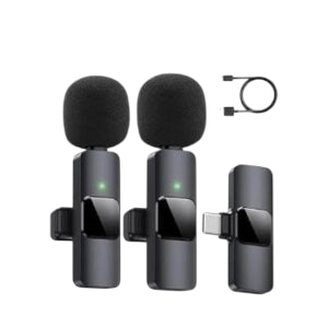 میکروفون یقه ایی مدل K9 Dual Lightning