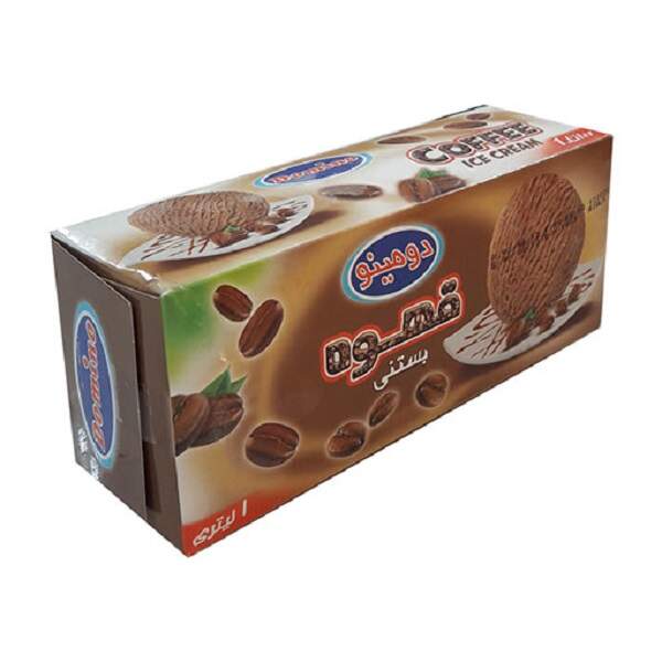 بستني قهوه 1ليتري دومينو