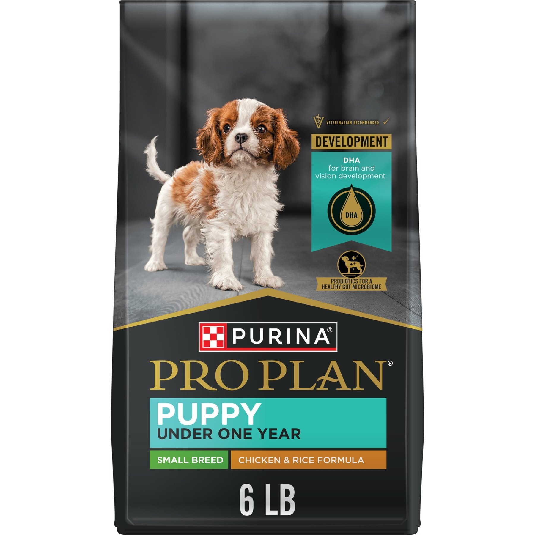 غذای خشک پورینا پرو پلن توله سگ نژاد کوچک مرغ و برنج ۲.۷۲ کیلوگرم | Purina Pro Plan Puppy Small Chicken & Rice 6lb