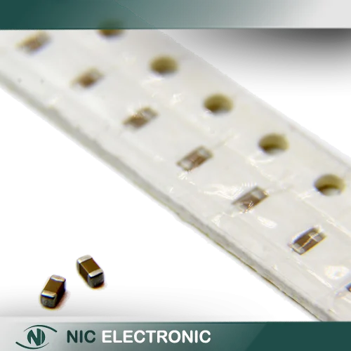 خازن اس ام دی 100NF (0603) 50V 10% X7R