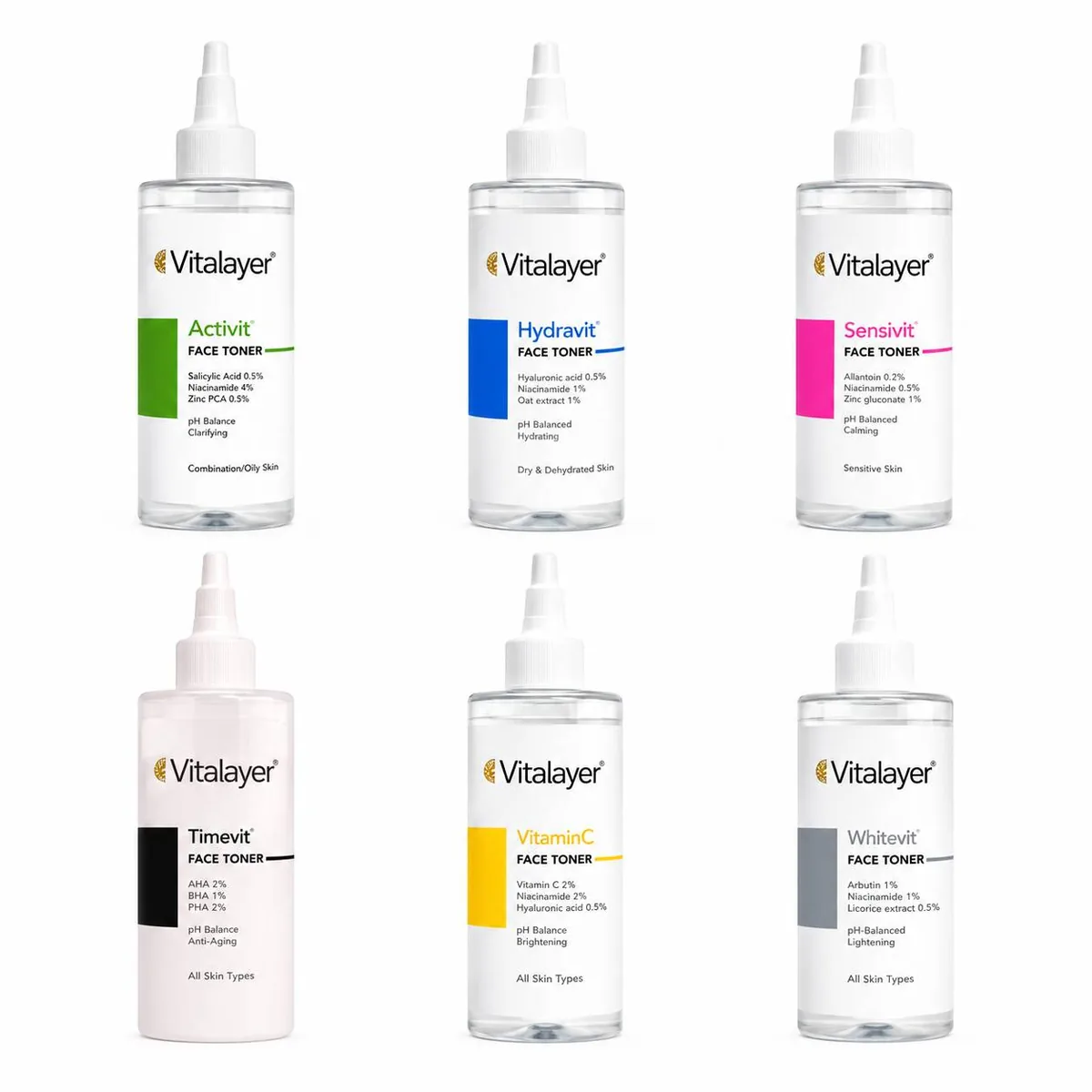 تونر ویتالیر Vitalayer حجم 200ml اصل