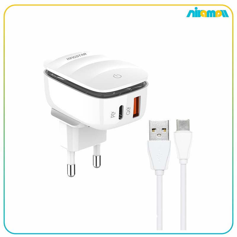 شارژر دیواری کینگ استار مدل KW193CPD