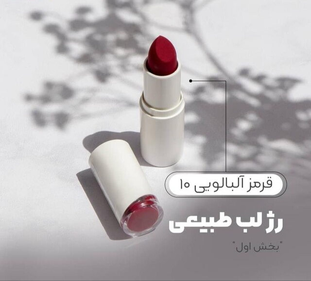 رژلب رولی نیکا (قرمز آلبالویی کد 10)