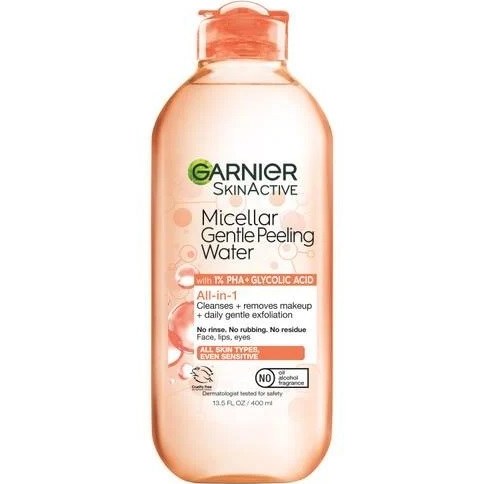 میسلار پیلینگ نارنجی گارنیر Garnier Micellar Peeling Kusursuz Makyaj Temizleme Suyu (400 ml)