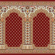 فرش سجاده‌ای محرابی طرح خاتم