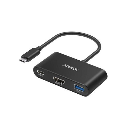 هاب 3 پورت انکر Anker PowerExpand 3 IN 1 Multi-Function HUB