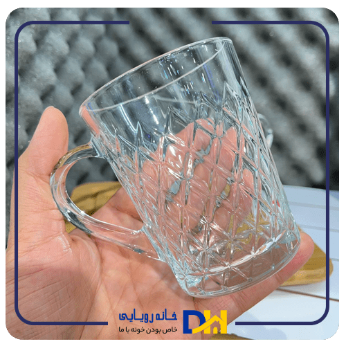 لیوان دسته دار RUBYپاشاباغچه 2تایی