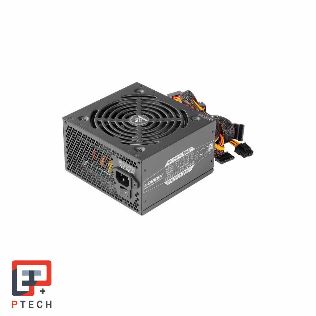 منبع تغذیه گرین مدل GREEN GP300A-ECO Rev3.1