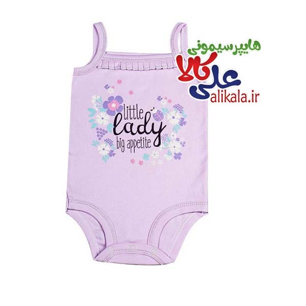 پیراهن رکابی زیردکمه دار کوکالو طرح Little Lady