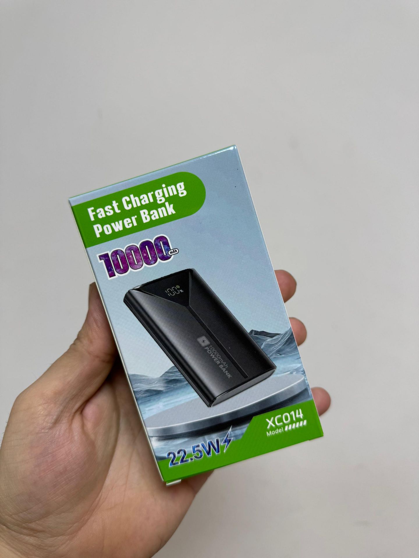پاوربانک 10هزار (Power bank 10000mah) مدل XC014 فست شارژ با توان 22.5 وات