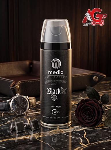 اسپری مدیا 200میل - black XS