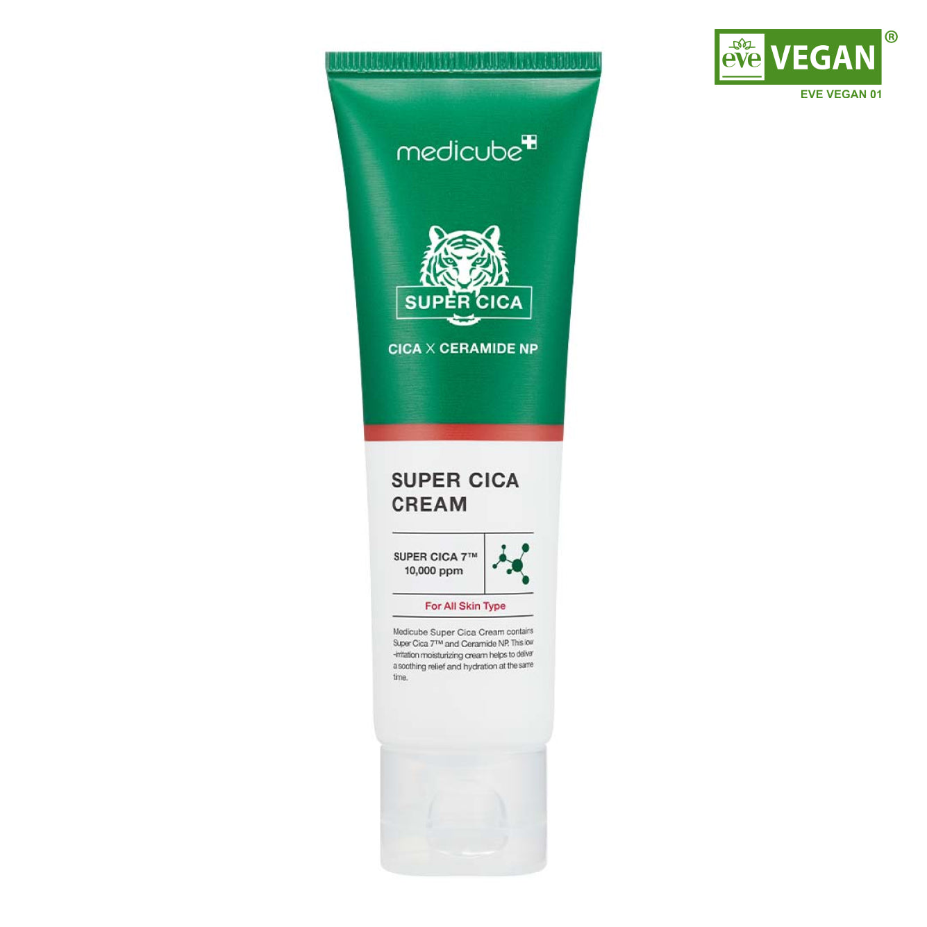 کرم ترمیم کننده سوپر سیکا مدیکوب (تسکین دهنده، آبرسان) Medicube Super Cica Cream - 50ml