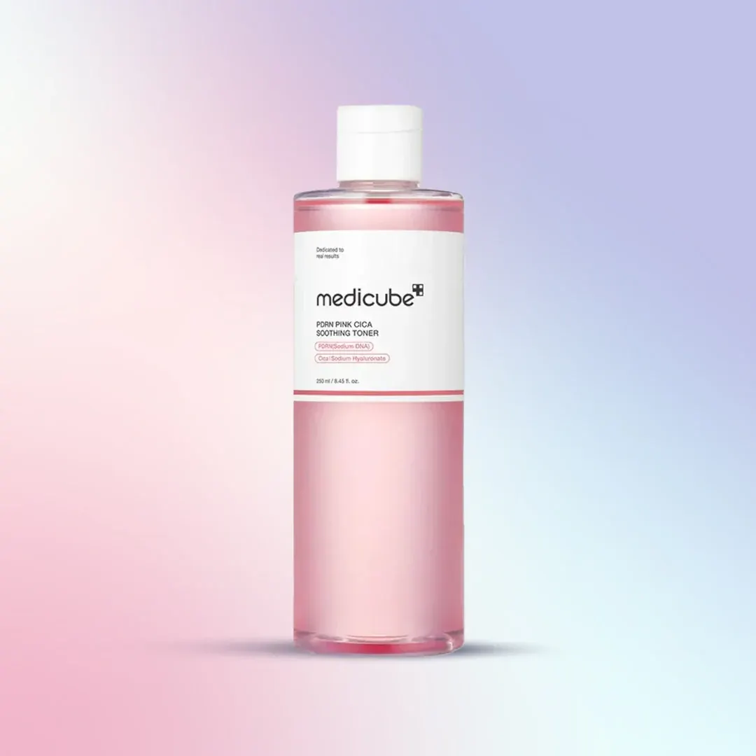 تونر تسکین دهنده و روشن کننده سیکا مدی کیوب PDRN PINK