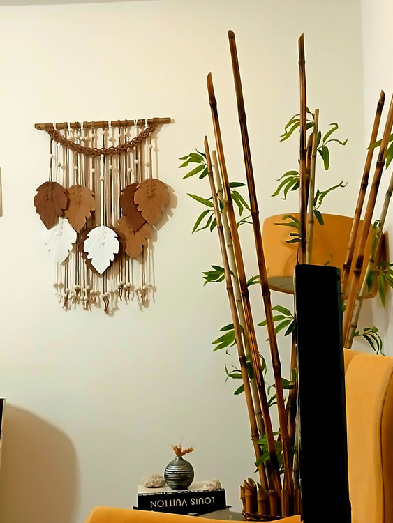 دیوارکوب مکرومه کد 293 برند گره چی و رنگ دلخواه