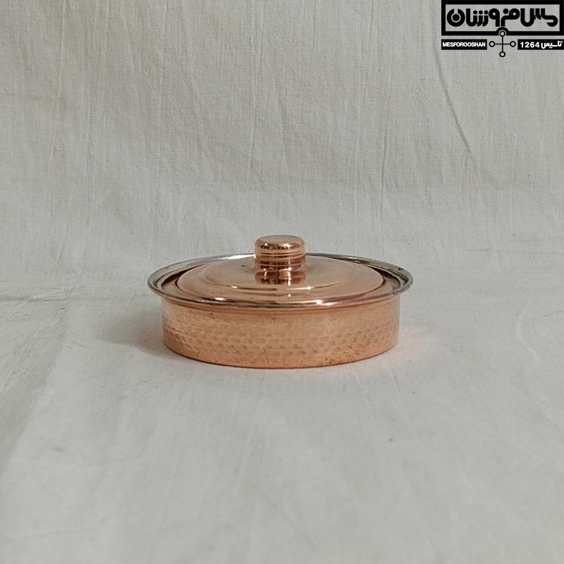 ماهیتابه سیسمونی نوزادی مسی مدل خاله