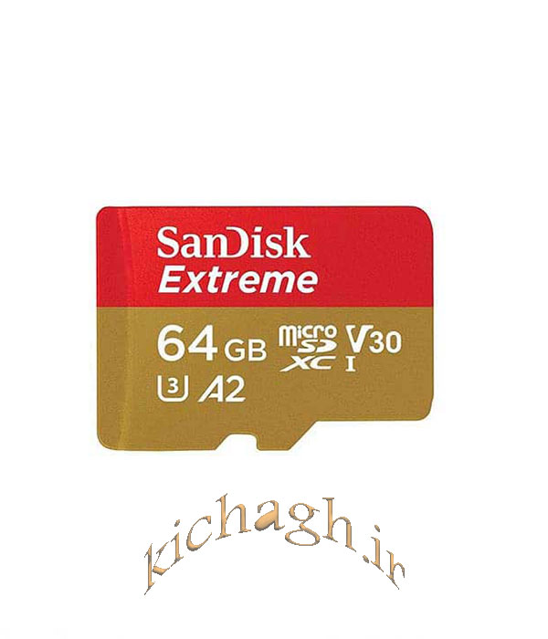 کارت حافظه microSDXC سن دیسک مدل Extreme سرعت 170MBps ظرفیت 64 گیگابایت